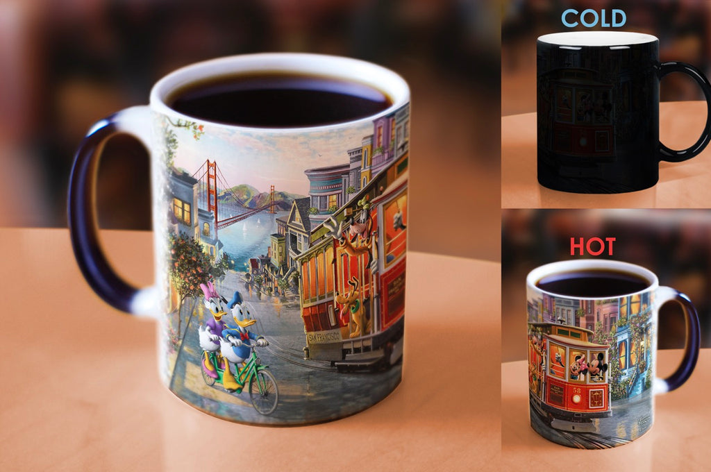 Disney (Mickey and Minnie in San Francisco) Morphing Mugs®  Heat-Sensitive Mug MMUG1636