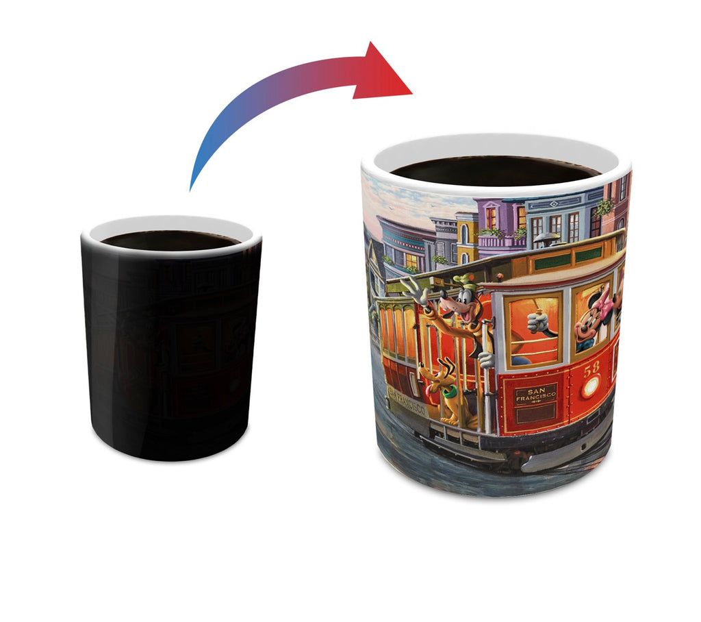 Disney (Mickey and Minnie in San Francisco) Morphing Mugs®  Heat-Sensitive Mug MMUG1636