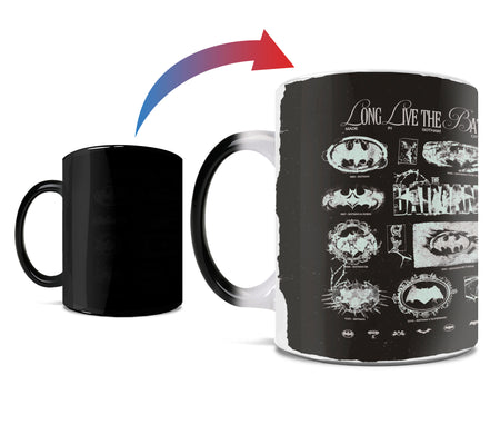 Batman 85th Anniversary (Long Live the Bat) 11 oz Morphing Mugs® Heat- Sensitive Mug MMUG1640