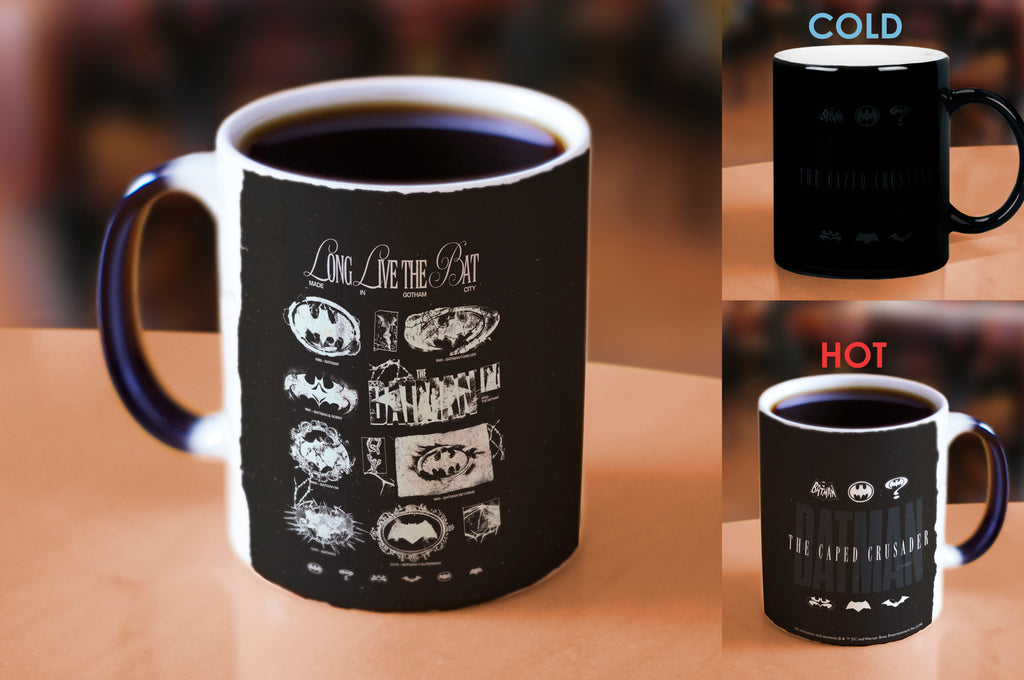 Batman 85th Anniversary (Long Live the Bat) 11 oz Morphing Mugs® Heat- Sensitive Mug MMUG1640