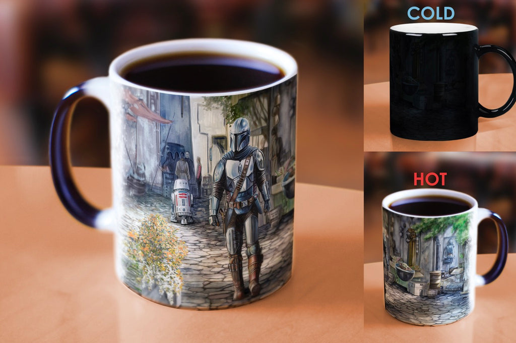 Star Wars (The Mandalorian - A Welcome Sight) Morphing Mugs®  Heat-Sensitive Mug MMUG1661