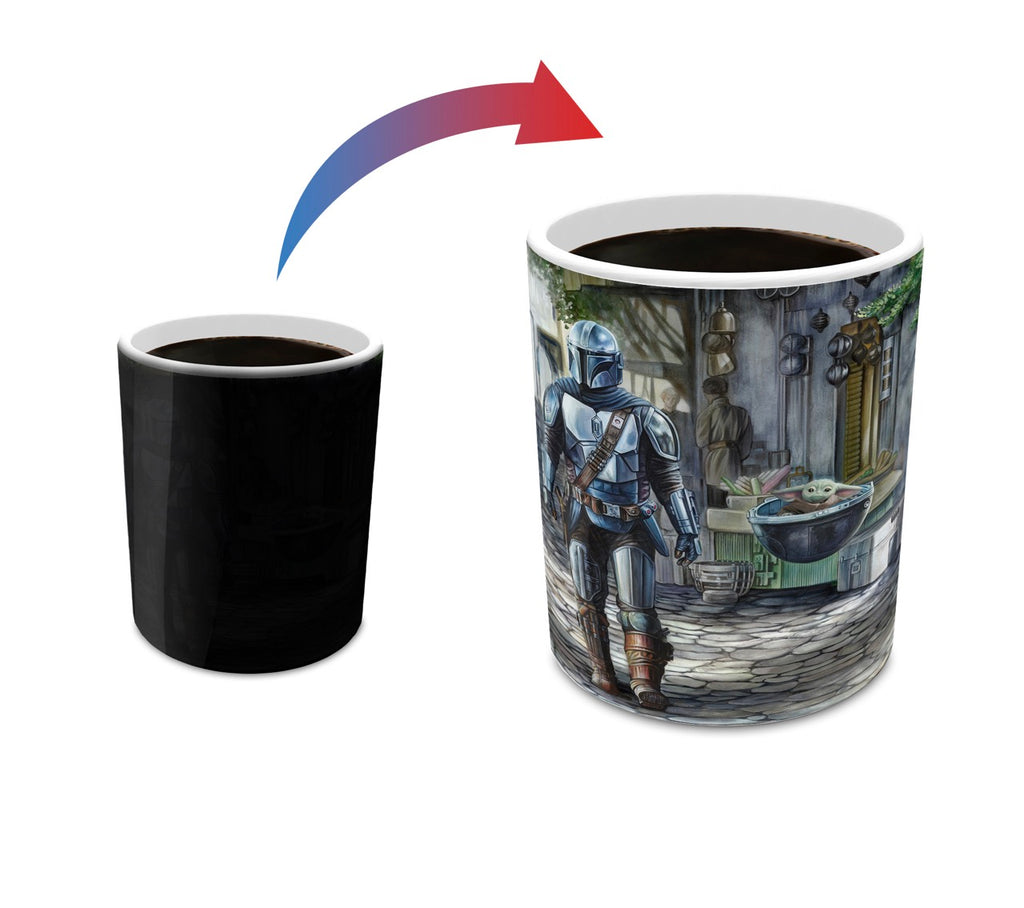 Star Wars (The Mandalorian - A Welcome Sight) Morphing Mugs®  Heat-Sensitive Mug MMUG1661