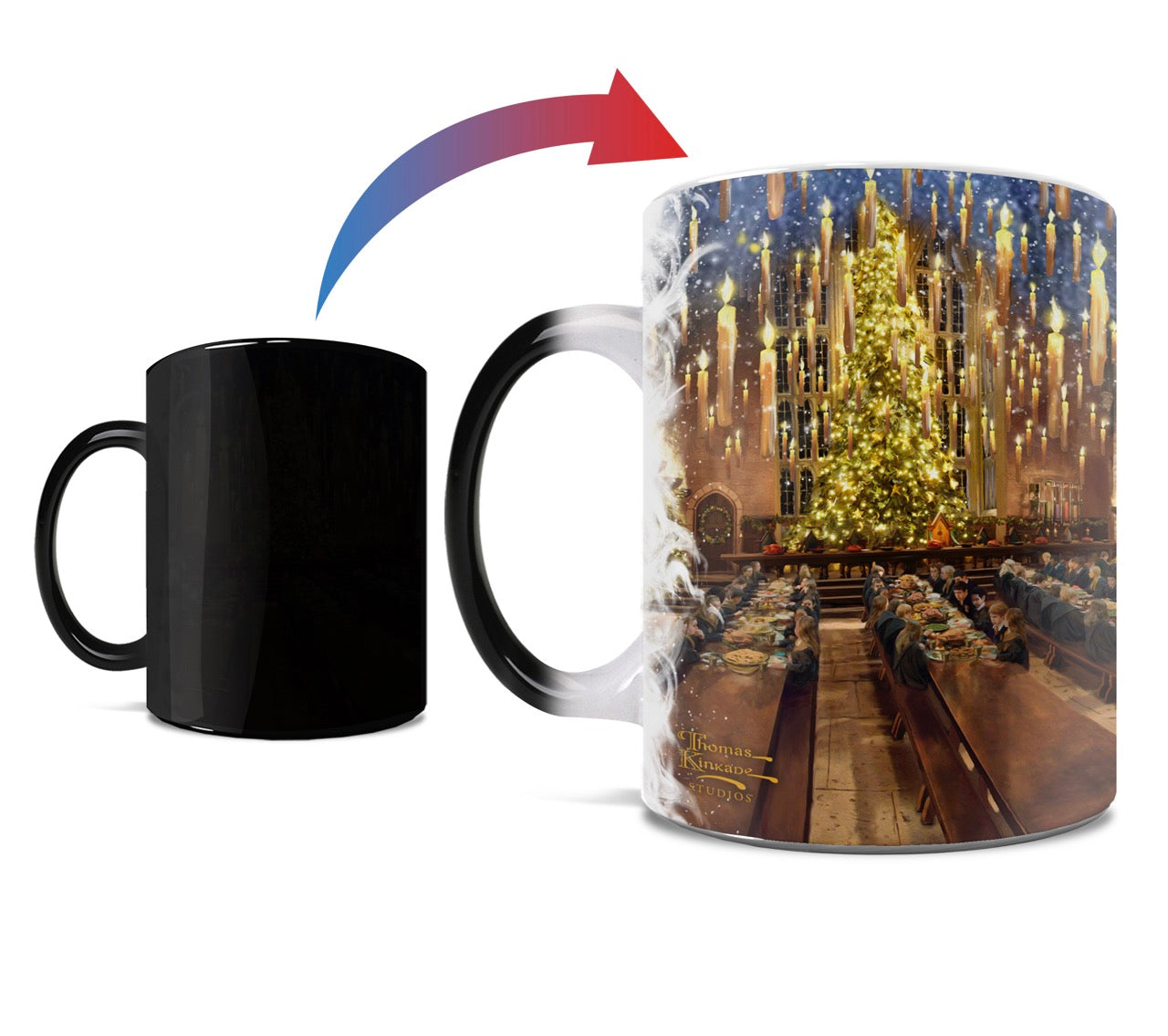 Harry Potter™ Thomas Kinkade Studios (Great Hall) Morphing Mugs® Heat-Sensitive Mug MMUG1669