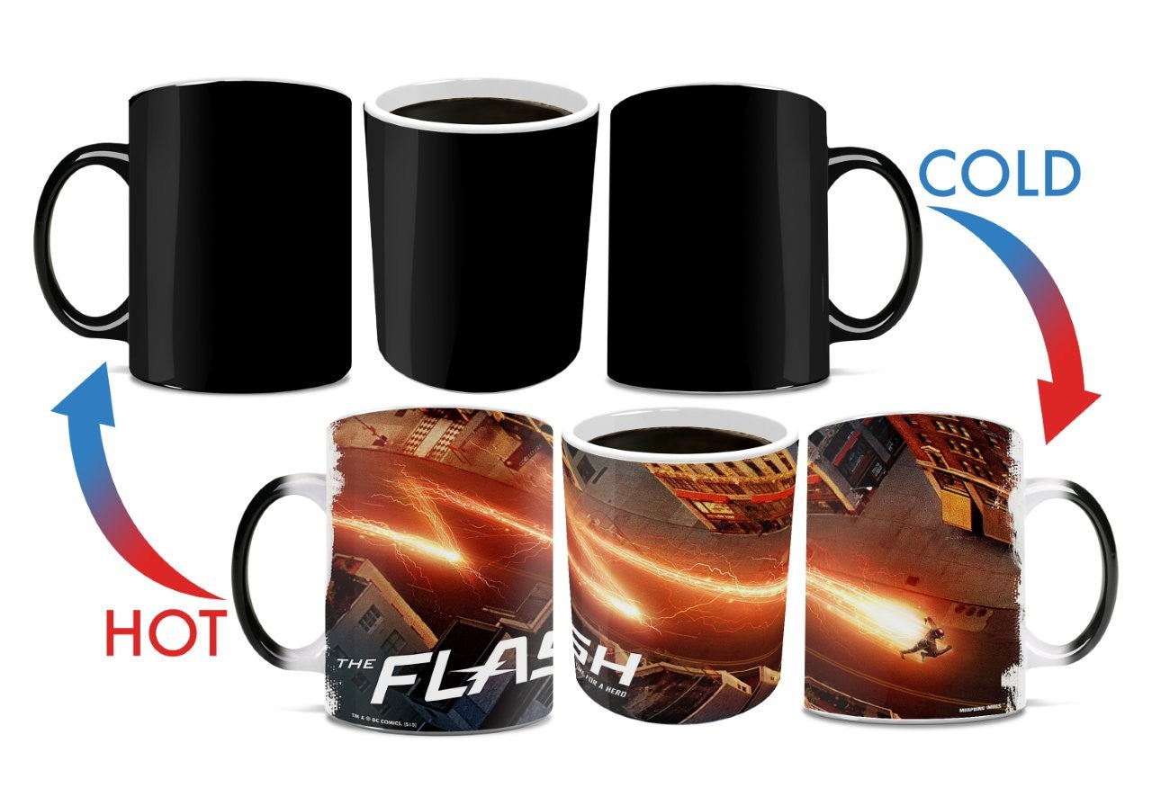 Flash: The TV Show (Time For A Hero) Morphing Mugs® Heat-Sensitive Mug MMUG166