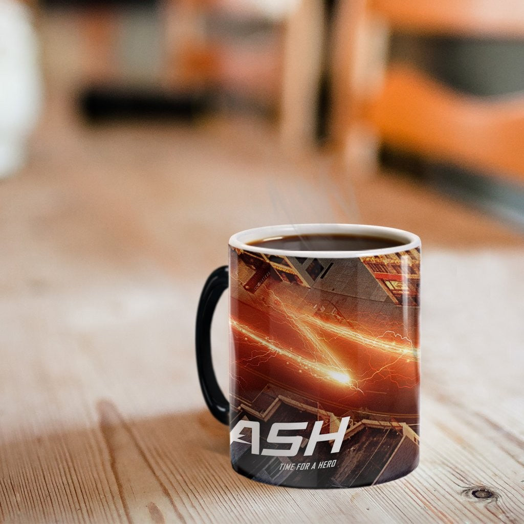 Flash: The TV Show (Time For A Hero) Morphing Mugs® Heat-Sensitive Mug MMUG166