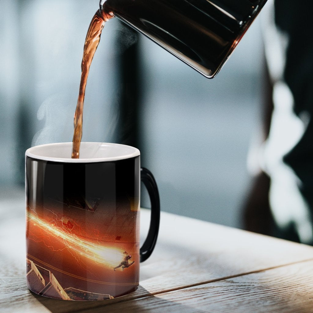 Flash: The TV Show (Time For A Hero) Morphing Mugs® Heat-Sensitive Mug MMUG166