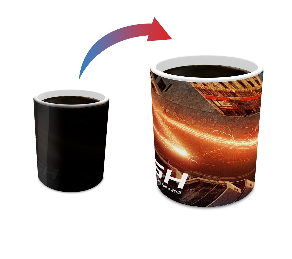 Flash: The TV Show (Time For A Hero) Morphing Mugs® Heat-Sensitive Mug MMUG166