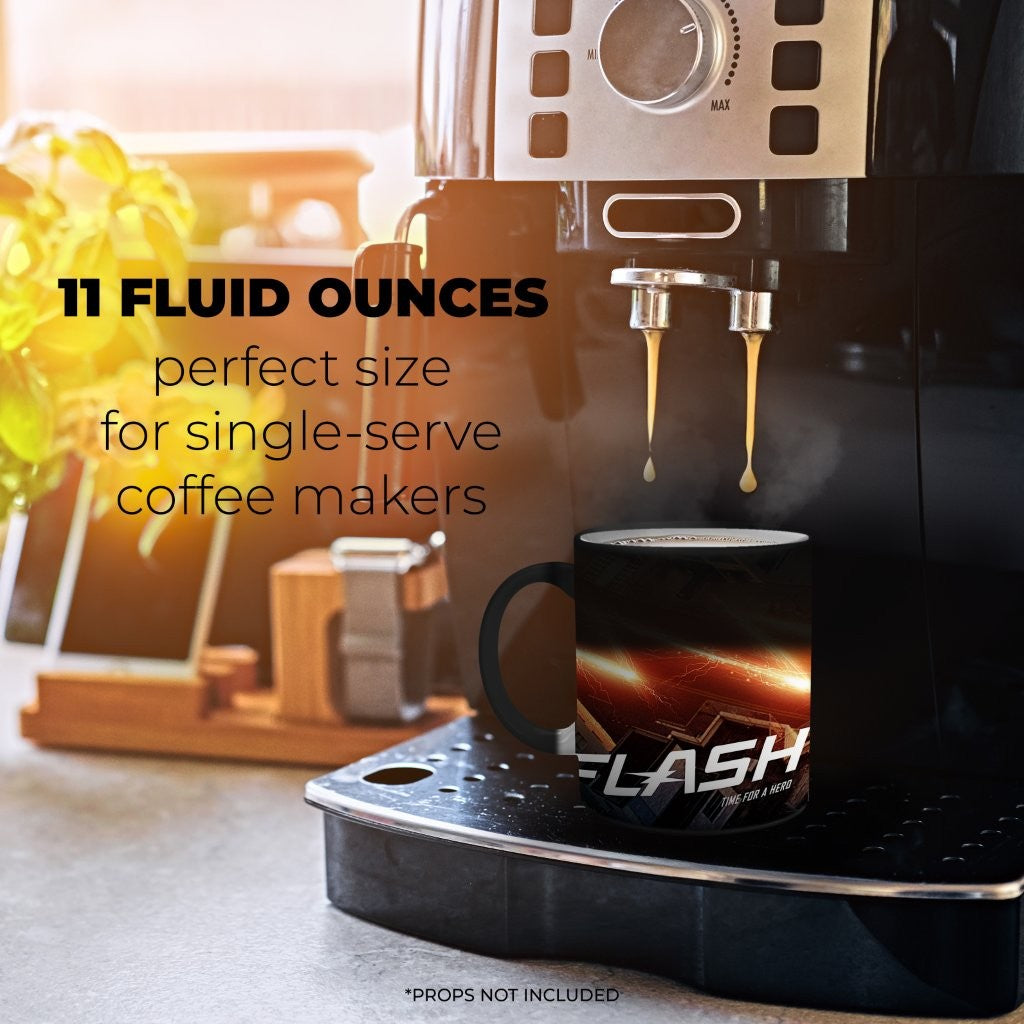 Flash: The TV Show (Time For A Hero) Morphing Mugs® Heat-Sensitive Mug MMUG166