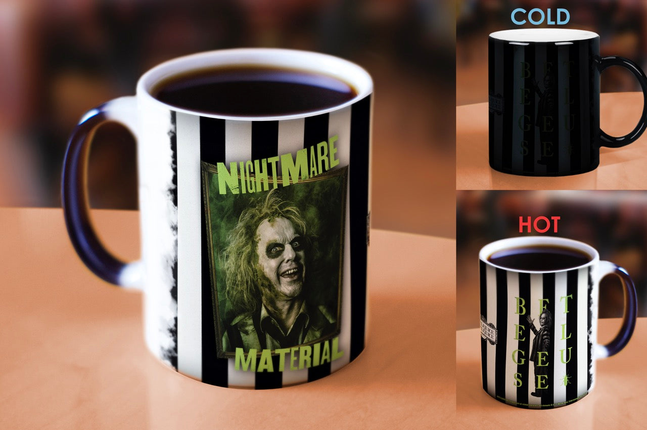 Beetlejuice Beetlejuice (Nightmare Material) Morphing Mugs® Heat-Sensitive Mug MMUG1672