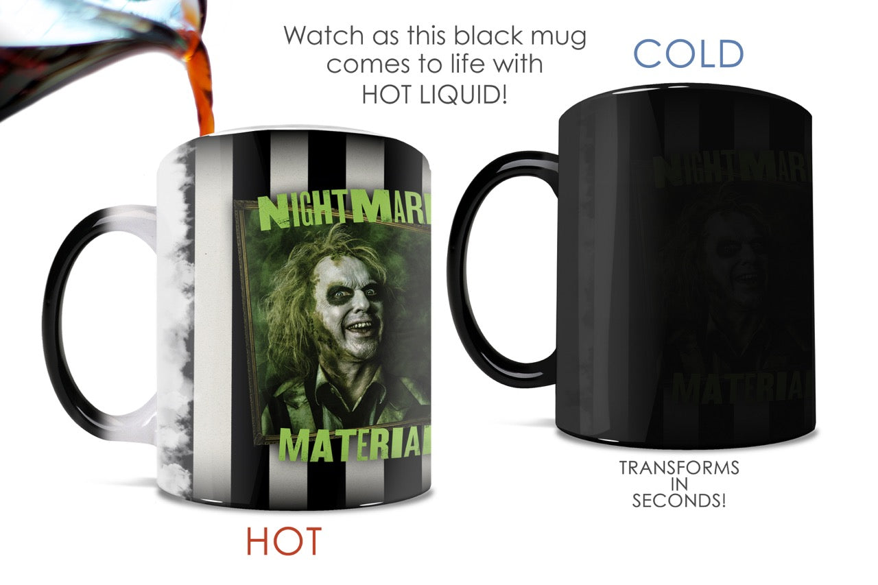 Beetlejuice Beetlejuice (Nightmare Material) Morphing Mugs® Heat-Sensitive Mug MMUG1672