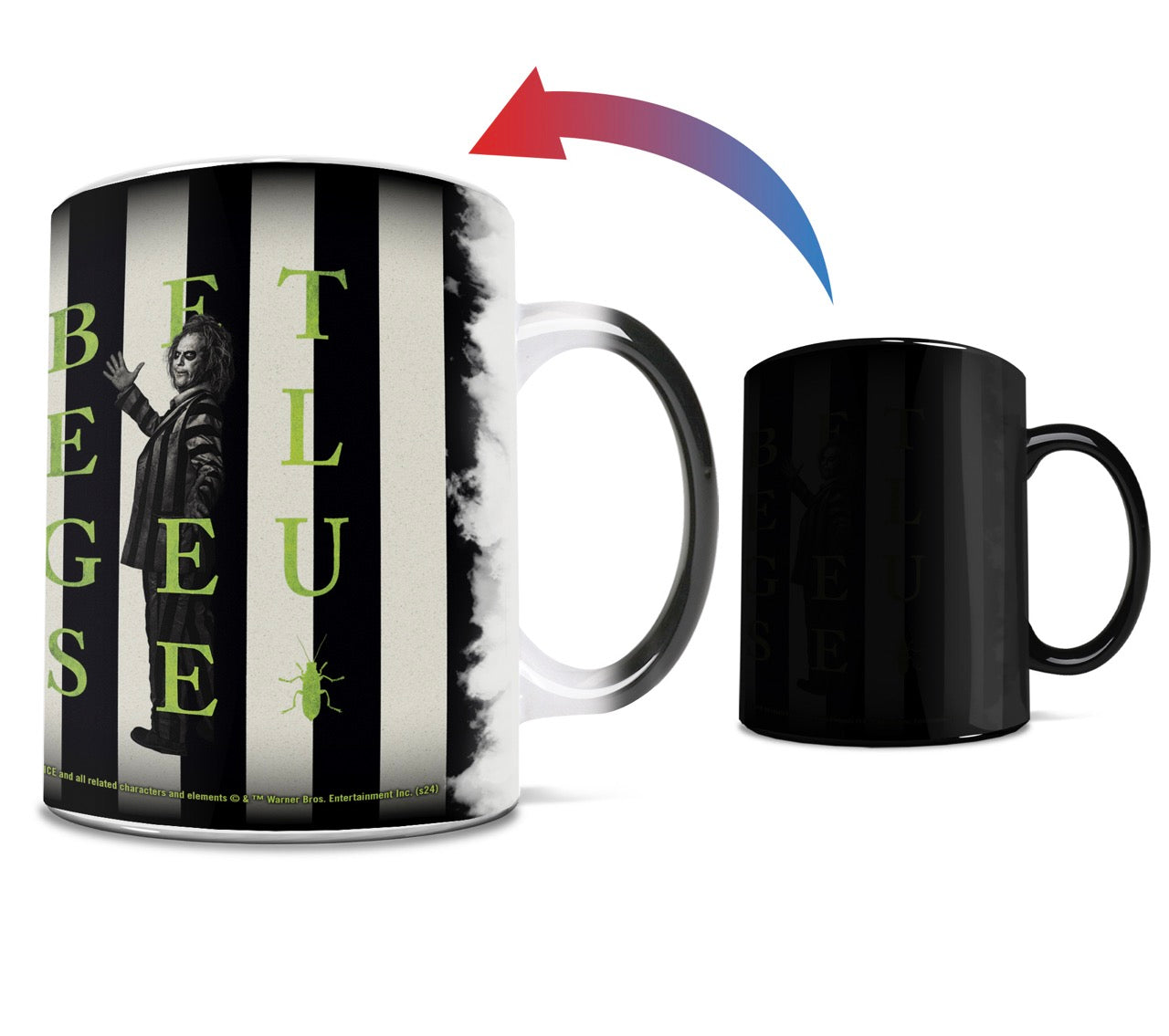 Beetlejuice Beetlejuice (Nightmare Material) Morphing Mugs® Heat-Sensitive Mug MMUG1672