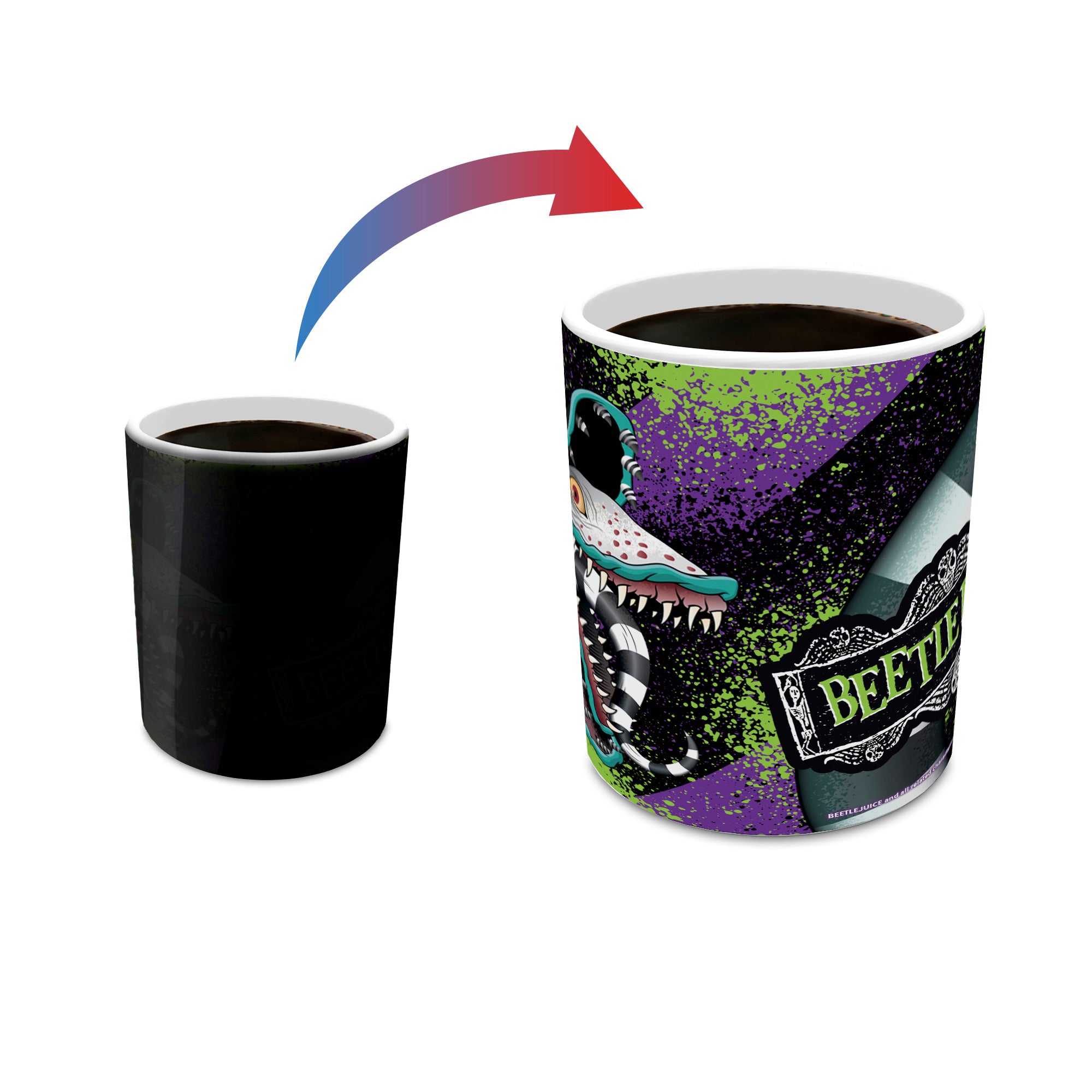 Beetlejuice (Sandworm) Morphing Mugs® Heat-Sensitive Mug MMUG1675
