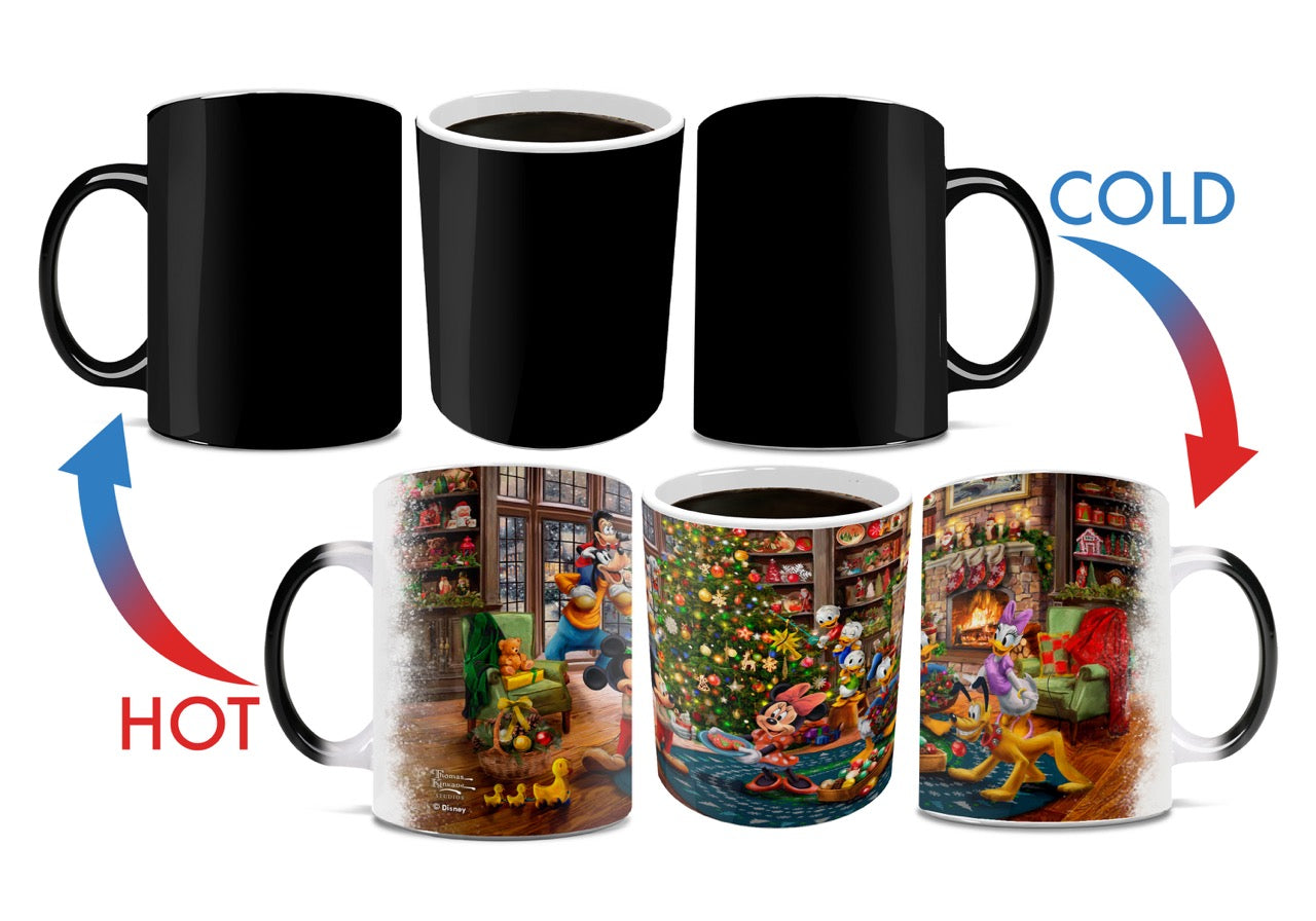 Disney (Mickey and Minnie Trimming the Tree) Morphing Mugs®  Heat-Sensitive Mug MMUG1676