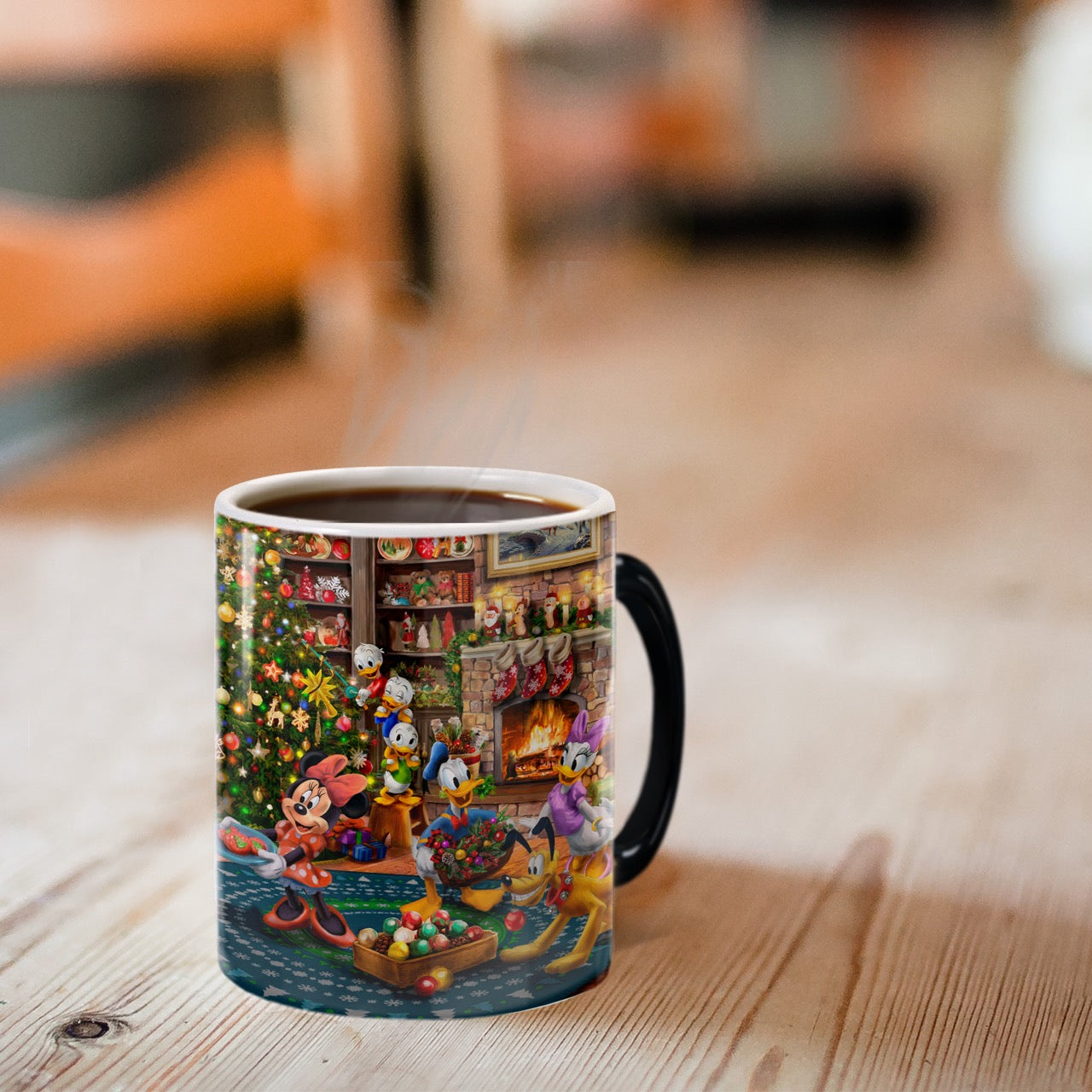 Disney (Mickey and Minnie Trimming the Tree) Morphing Mugs®  Heat-Sensitive Mug MMUG1676