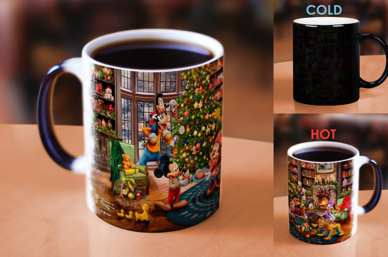 Disney (Mickey and Minnie Trimming the Tree) Morphing Mugs®  Heat-Sensitive Mug MMUG1676