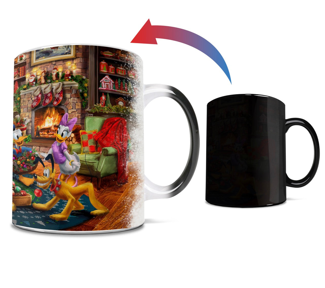 Disney (Mickey and Minnie Trimming the Tree) Morphing Mugs®  Heat-Sensitive Mug MMUG1676