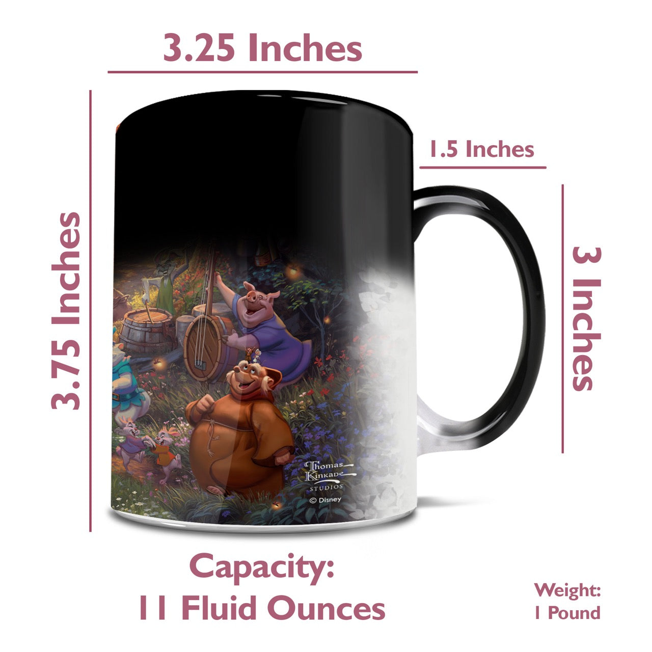 Disney (Robin Hood) Morphing Mugs®  Heat-Sensitive Mug MMUG1677
