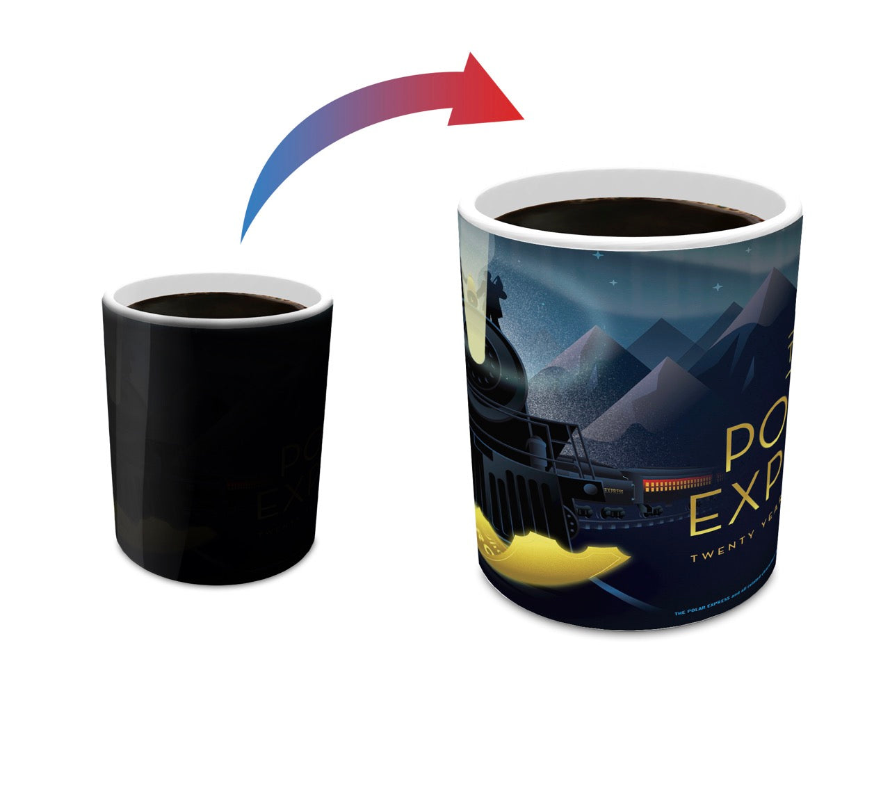 Polar Express (20th Anniversary) Morphing Mugs® Heat-Sensitive Mug MMUG1679