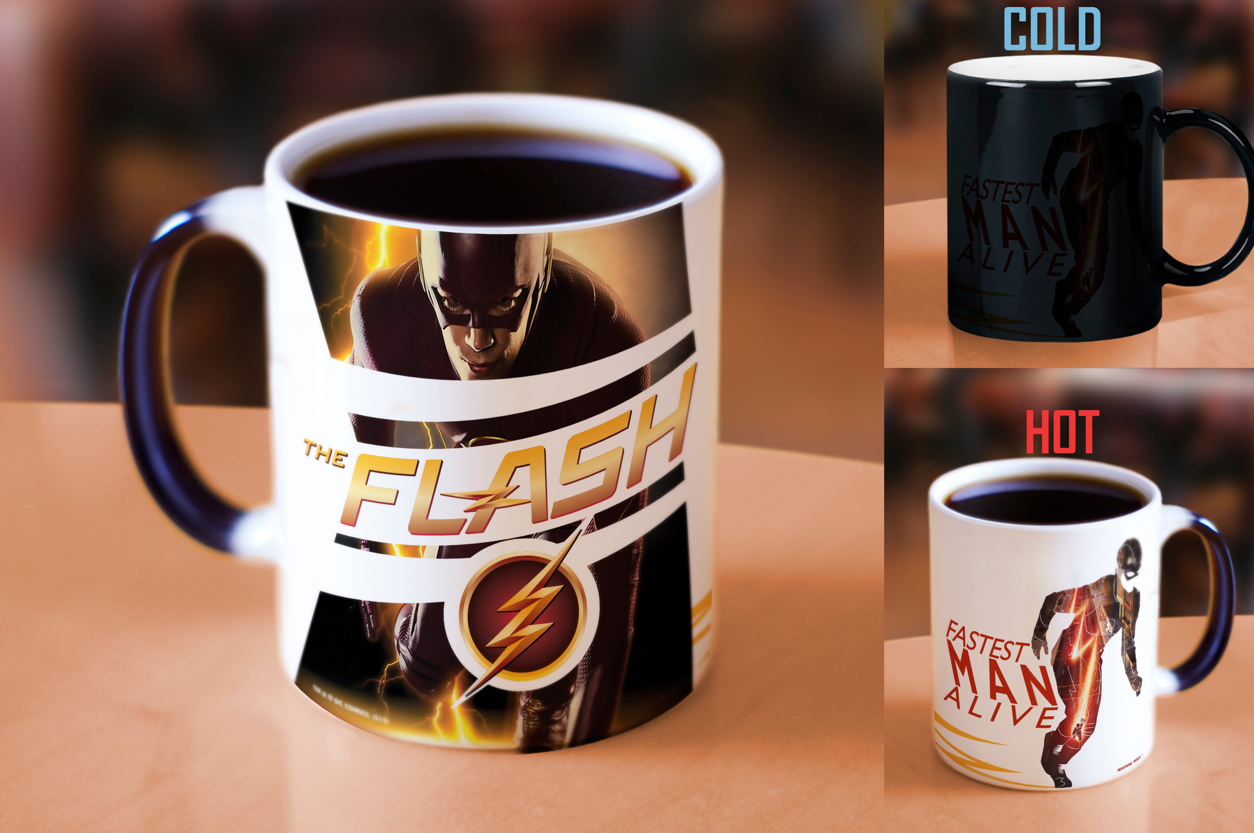 Flash: The TV Show (Fastest Man Alive) Morphing Mugs® Heat-Sensitive Mug MMUG167