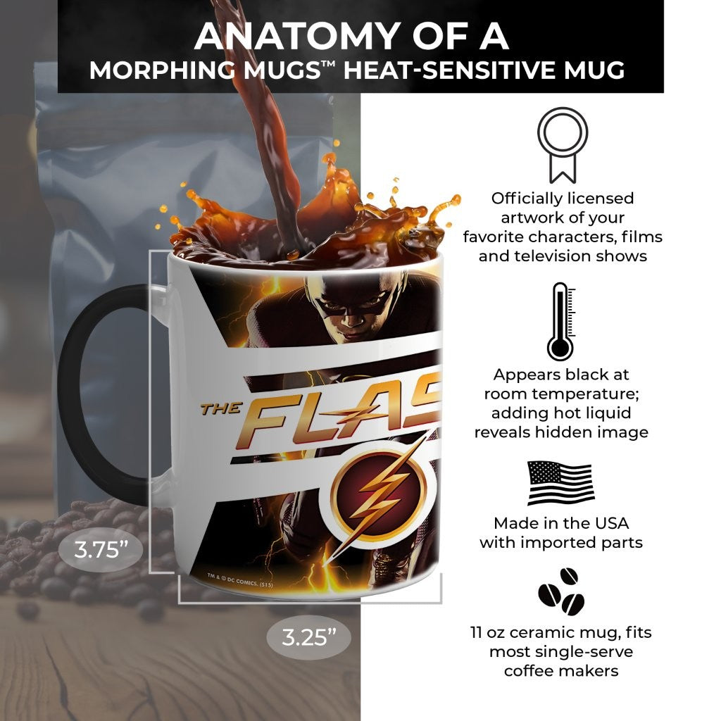 Flash: The TV Show (Fastest Man Alive) Morphing Mugs® Heat-Sensitive Mug MMUG167