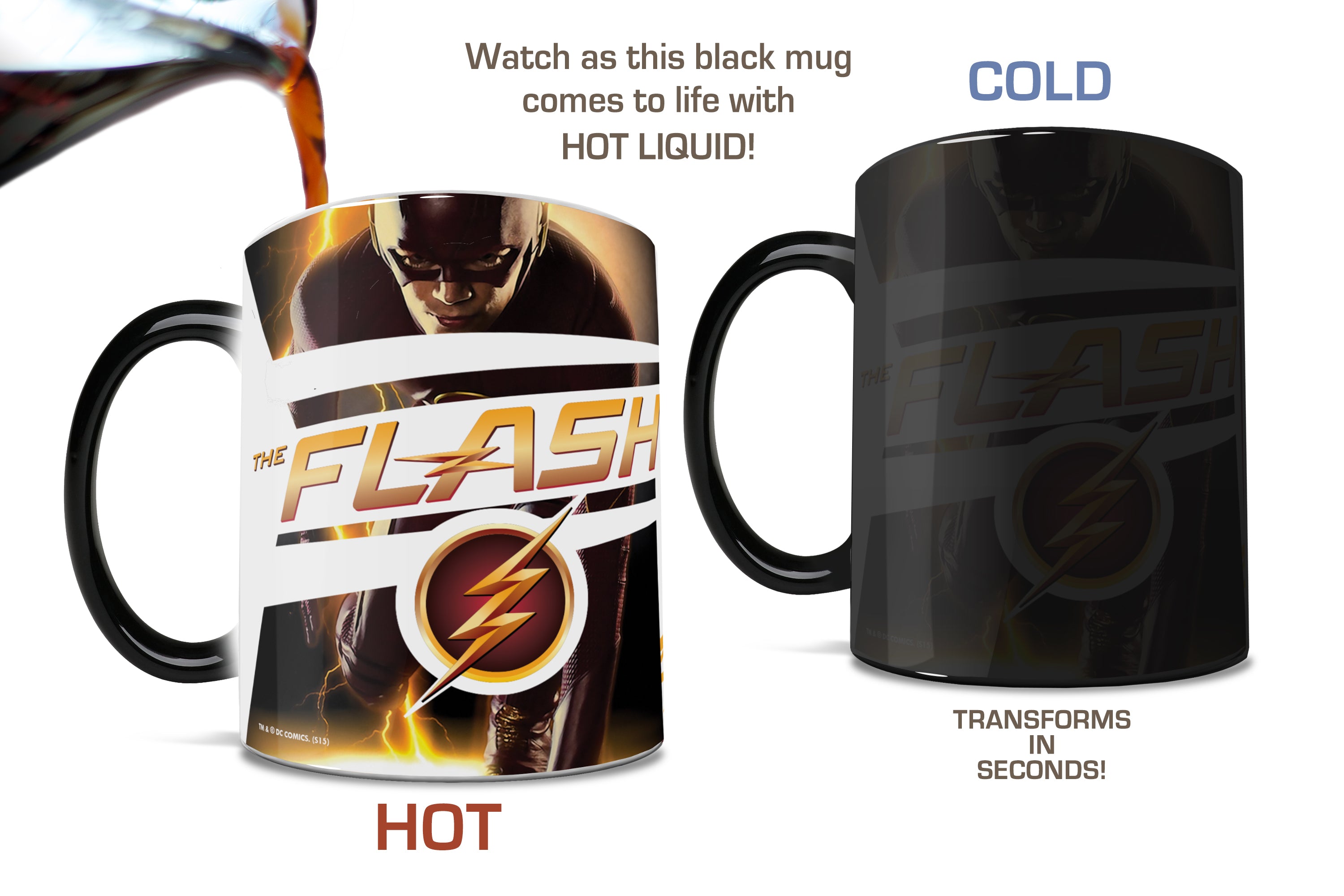 Flash: The TV Show (Fastest Man Alive) Morphing Mugs® Heat-Sensitive Mug MMUG167