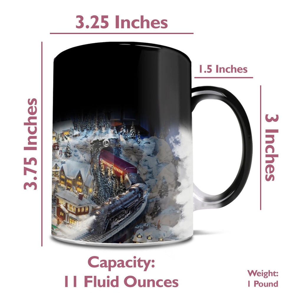 Thomas Kinkade (Lionel - Santa's Final Touch, A Lionel Legacy) Morphing Mugs®  Heat-Sensitive Mug MMUG1686