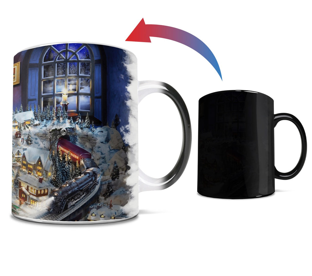 Thomas Kinkade (Lionel - Santa's Final Touch, A Lionel Legacy) Morphing Mugs®  Heat-Sensitive Mug MMUG1686