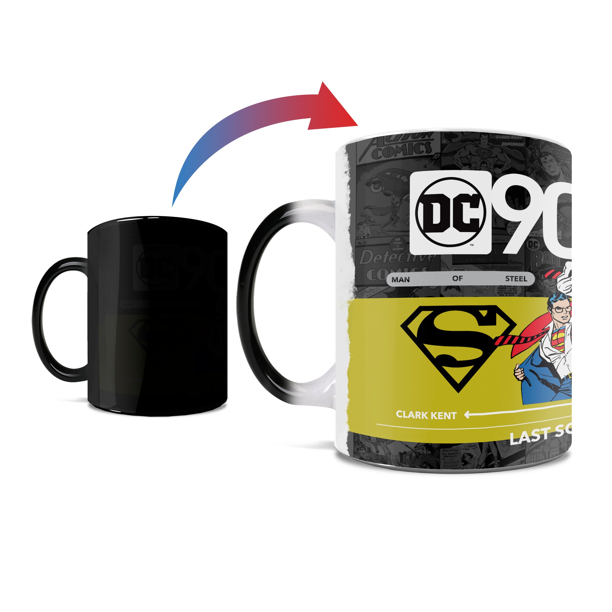 Justice League (DC 90th - Superman) Morphing Mugs®  Heat-Sensitive Mug MMUG1704