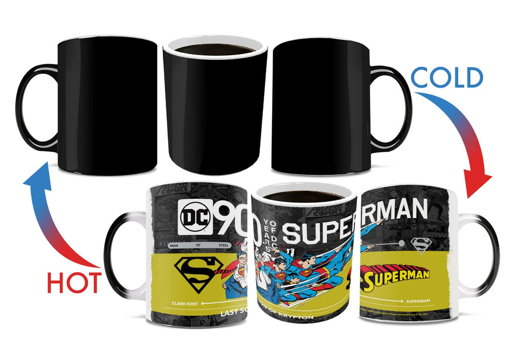 Justice League (DC 90th - Superman) Morphing Mugs®  Heat-Sensitive Mug MMUG1704