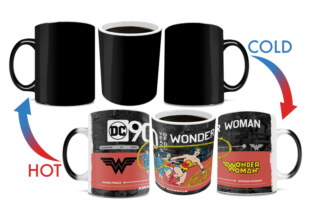 Justice League (DC 90th - Wonder Woman) Morphing Mugs®  Heat-Sensitive Mug MMUG1705