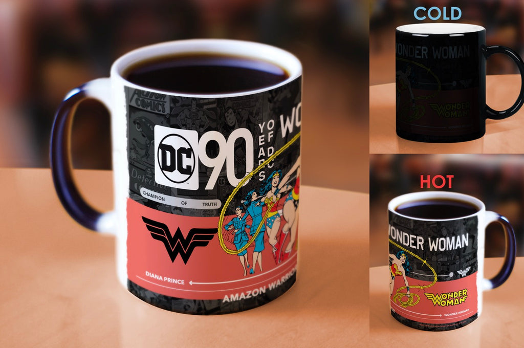 Justice League (DC 90th - Wonder Woman) Morphing Mugs®  Heat-Sensitive Mug MMUG1705