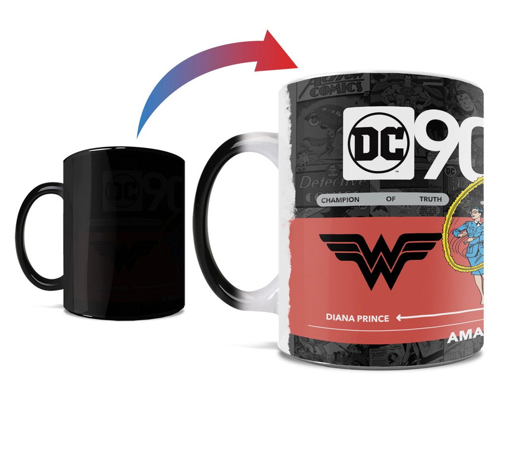 Justice League (DC 90th - Wonder Woman) Morphing Mugs®  Heat-Sensitive Mug MMUG1705