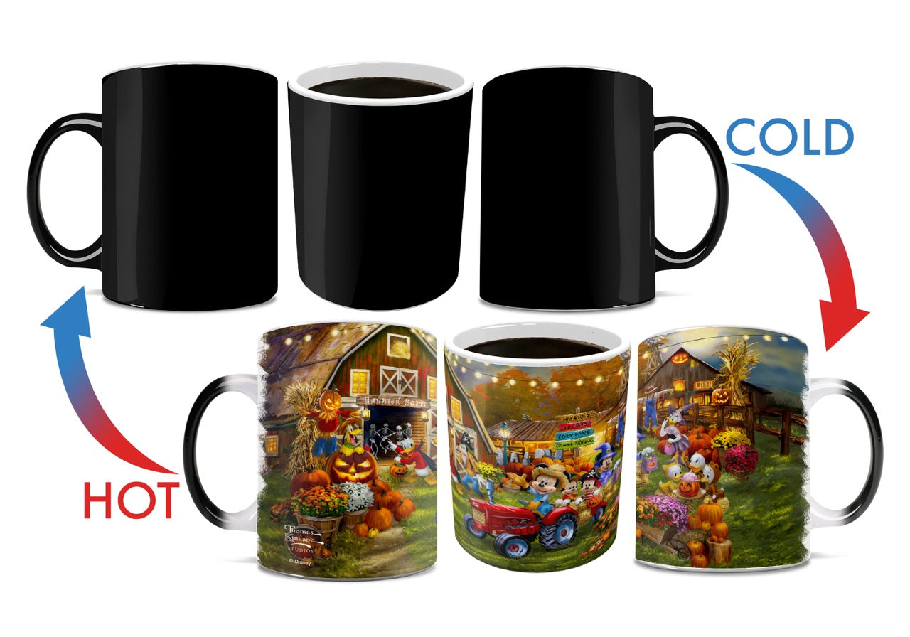 Disney (Mickey and Minnie Pumpkin Festival) Morphing Mugs®  Heat-Sensitive Mug MMUG1709