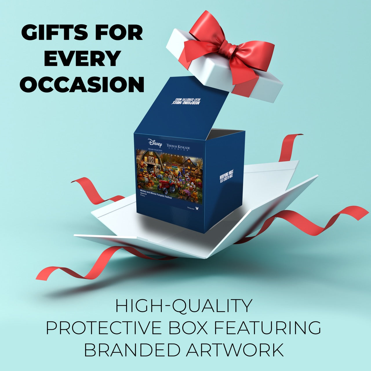 Disney (Mickey and Minnie Pumpkin Festival) Morphing Mugs®  Heat-Sensitive Mug MMUG1709