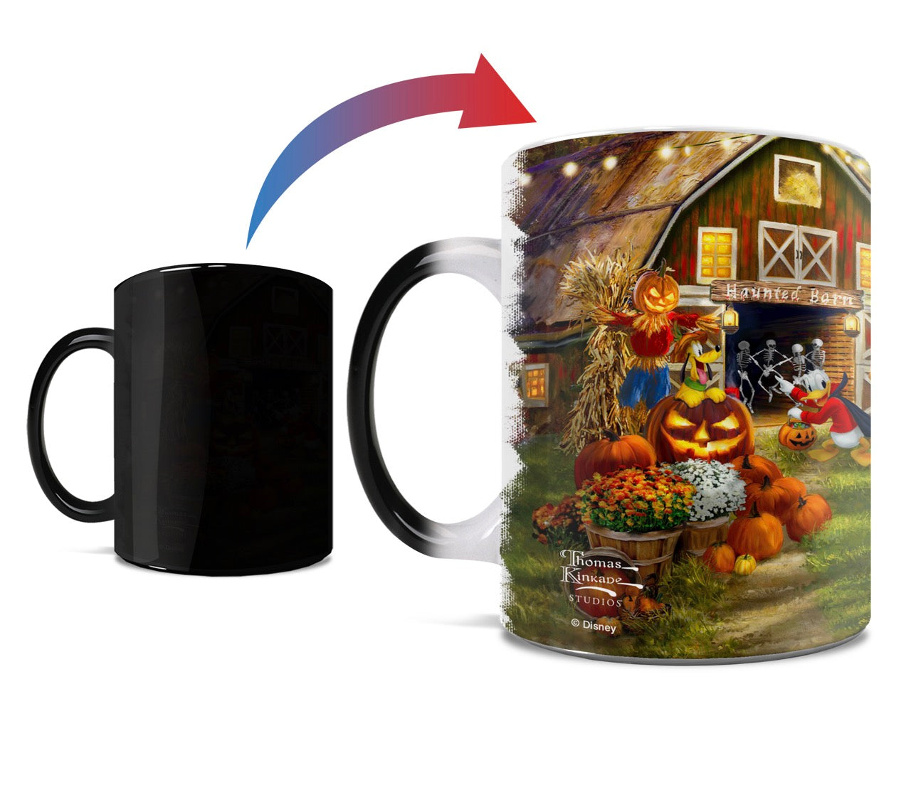 Disney (Mickey and Minnie Pumpkin Festival) Morphing Mugs®  Heat-Sensitive Mug MMUG1709