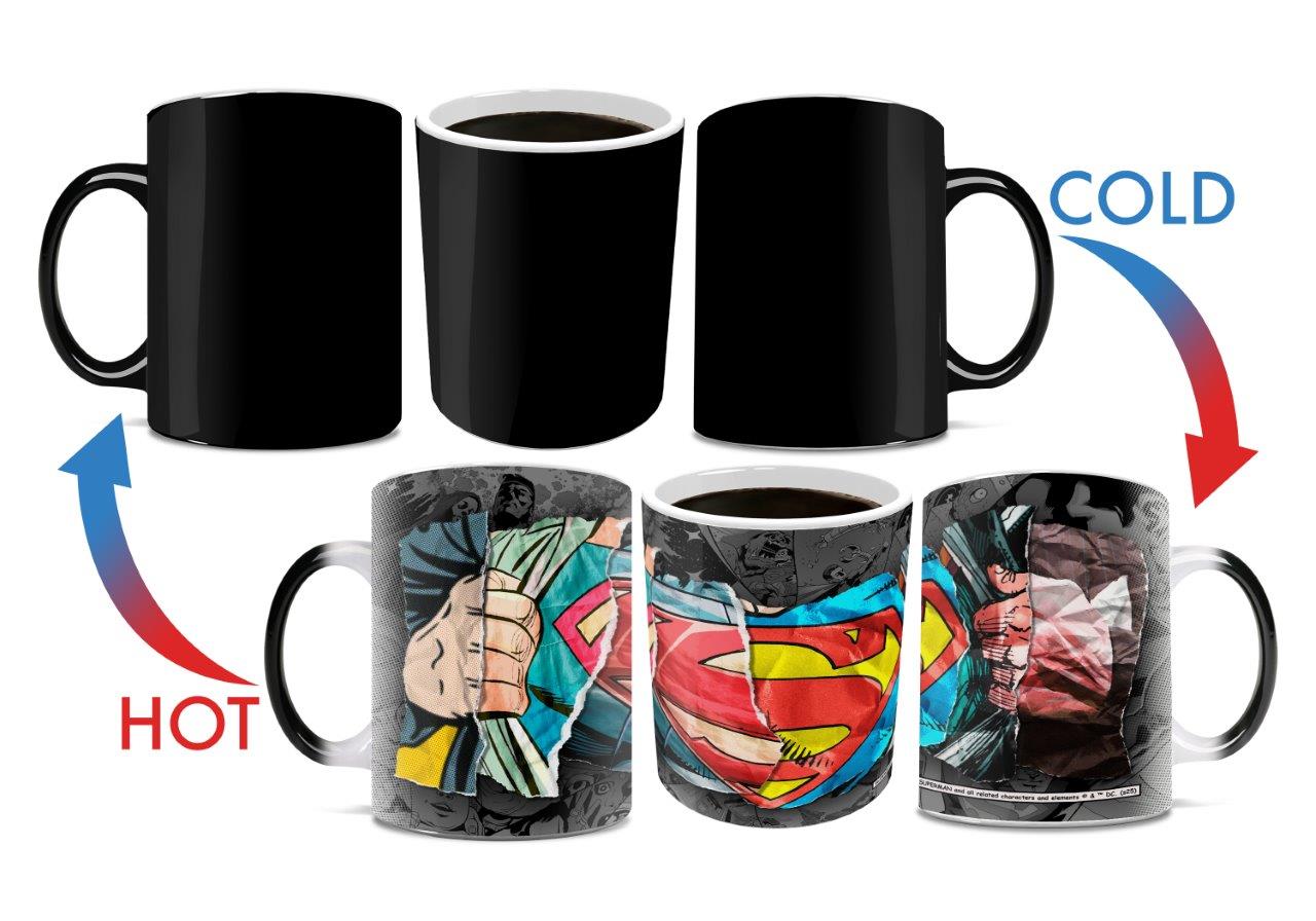 Superman (Ripped Paper) Morphing Mugs® Heat-Sensitive Mug MMUG1711