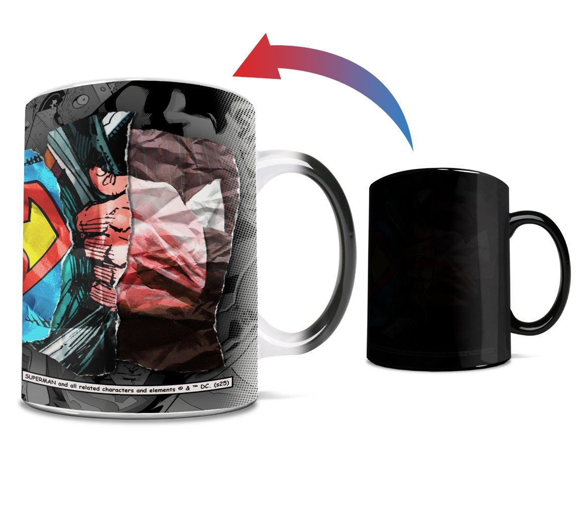 Superman (Ripped Paper) Morphing Mugs® Heat-Sensitive Mug MMUG1711