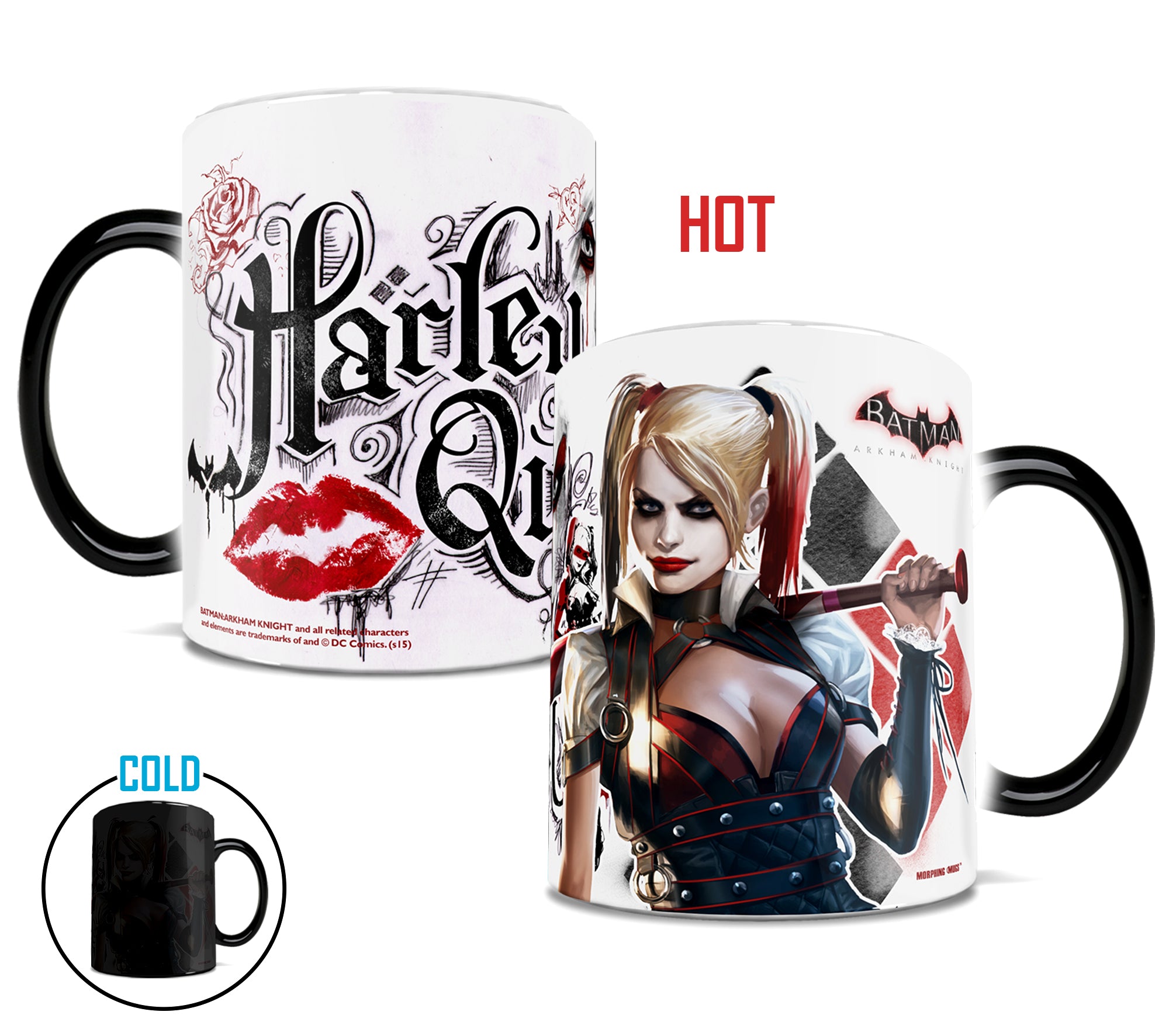 DC Comics (Batman: Arkham Knight - Harley Quinn) Morphing Mugs® Heat-Sensitive Mug MMUG171