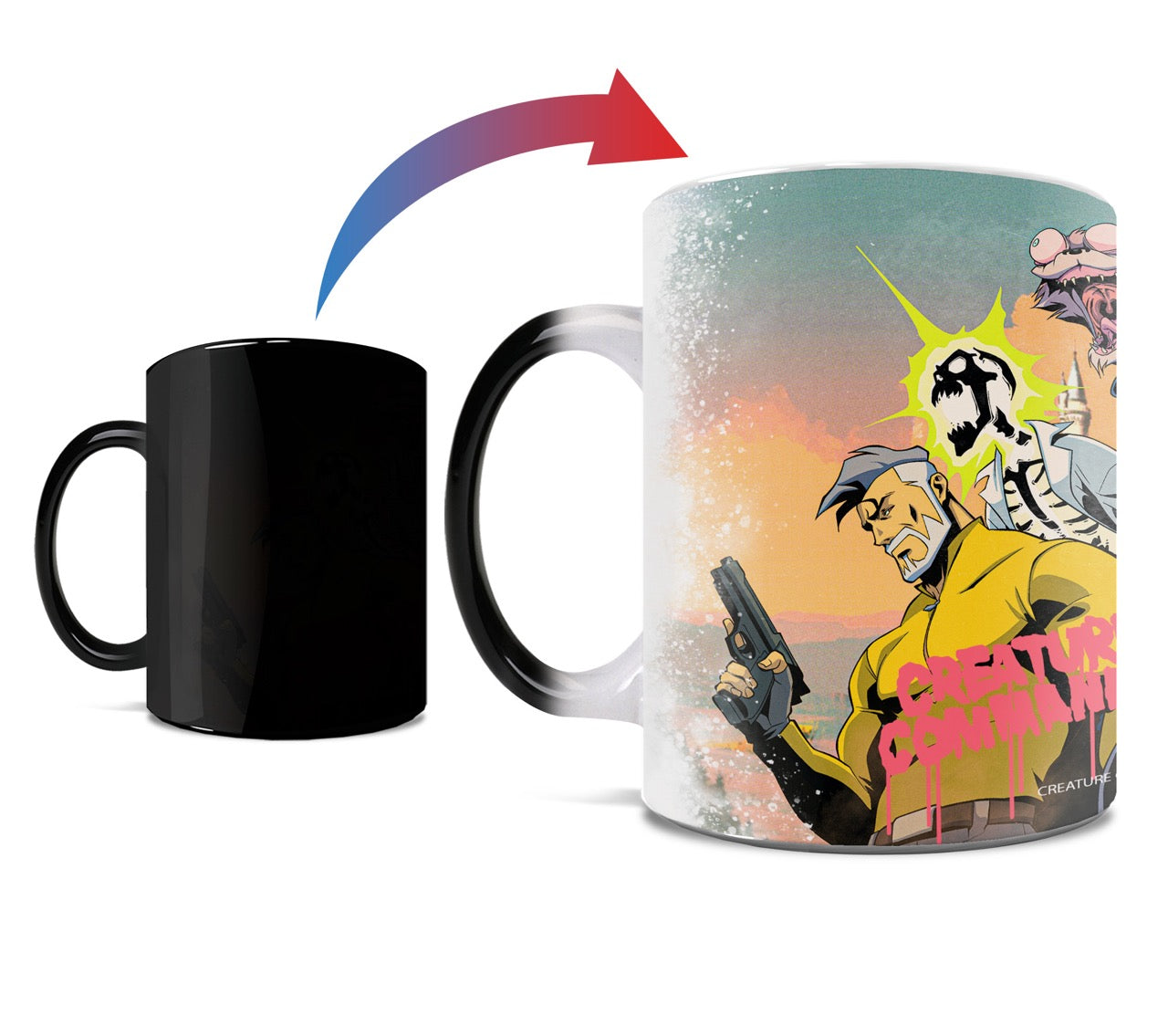 Creature Commandos (Key Art) Morphing Mugs® Heat-Sensitive Mug MMUG1726