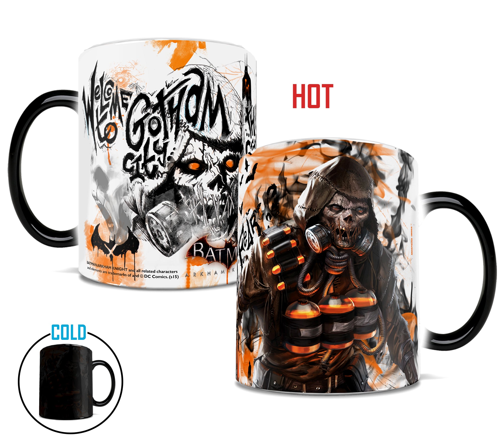 DC Comics (Batman: Arkham Knight - City of Fear) Morphing Mugs® Heat-Sensitive Mug MMUG172