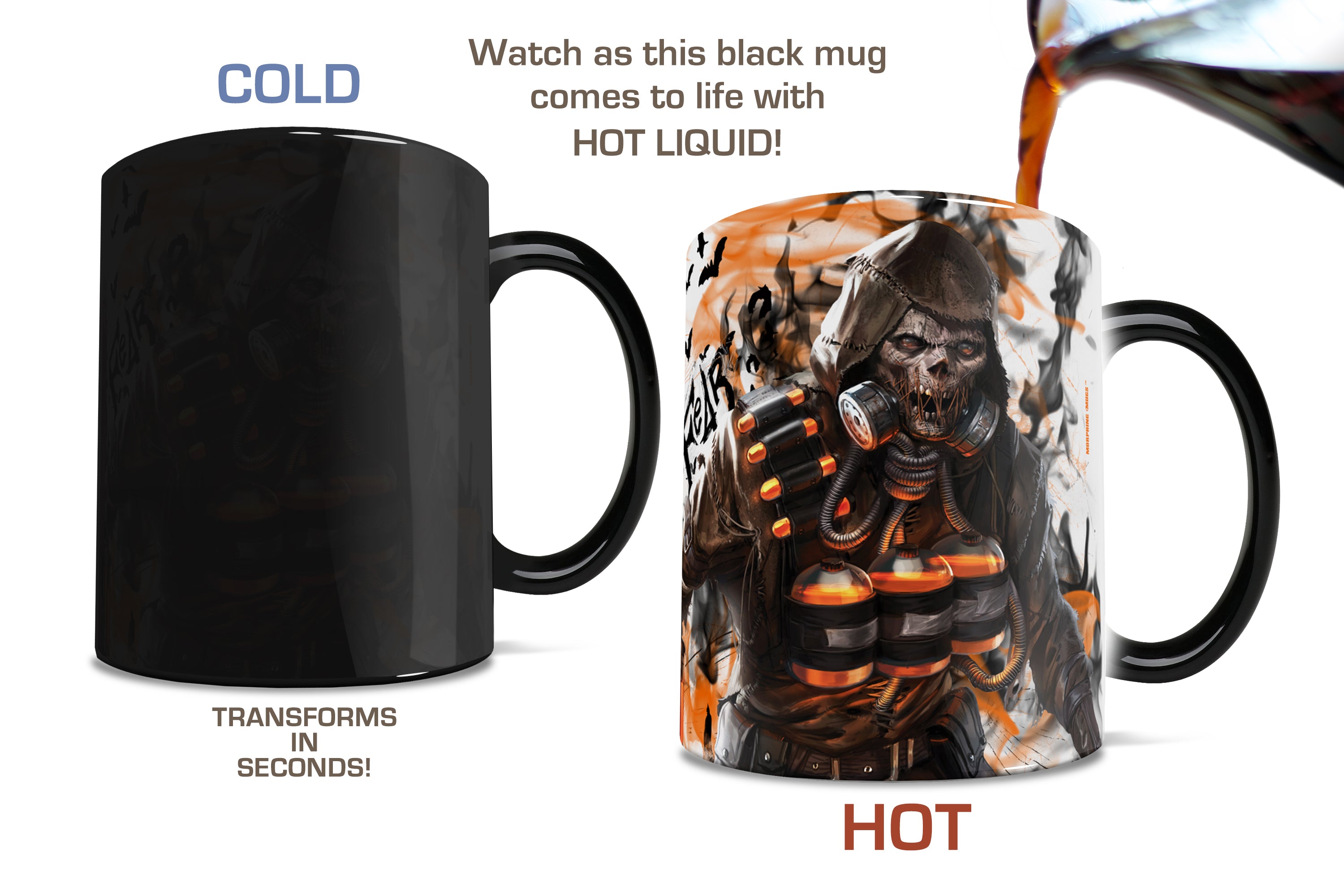 DC Comics (Batman: Arkham Knight - City of Fear) Morphing Mugs® Heat-Sensitive Mug MMUG172