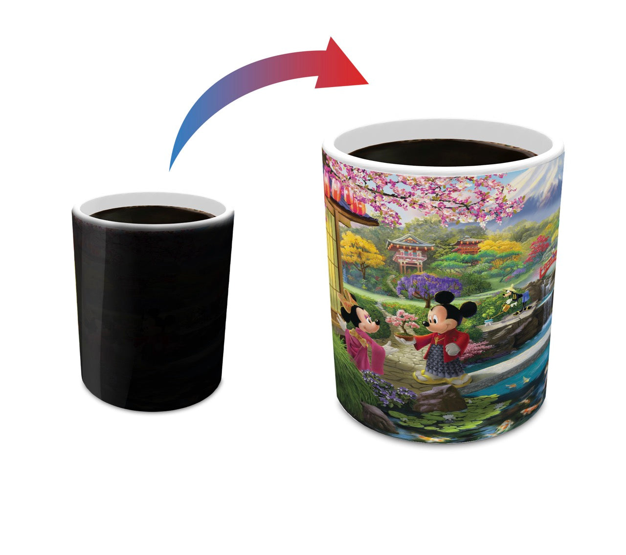 Disney (Mickey and Minnie in Japan) Morphing Mugs®  Heat-Sensitive Mug MMUG1730