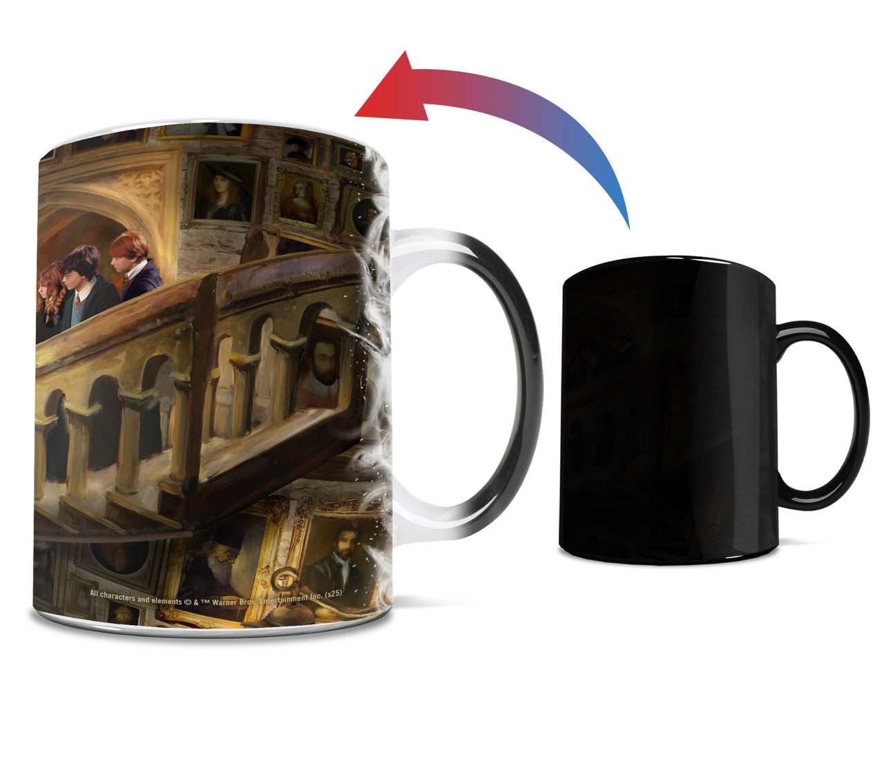 Harry Potter Thomas Kinkade Studios (Hogwarts Grand Staircase) Morphing Mugs® Heat-Sensitive Mug MMUG1732