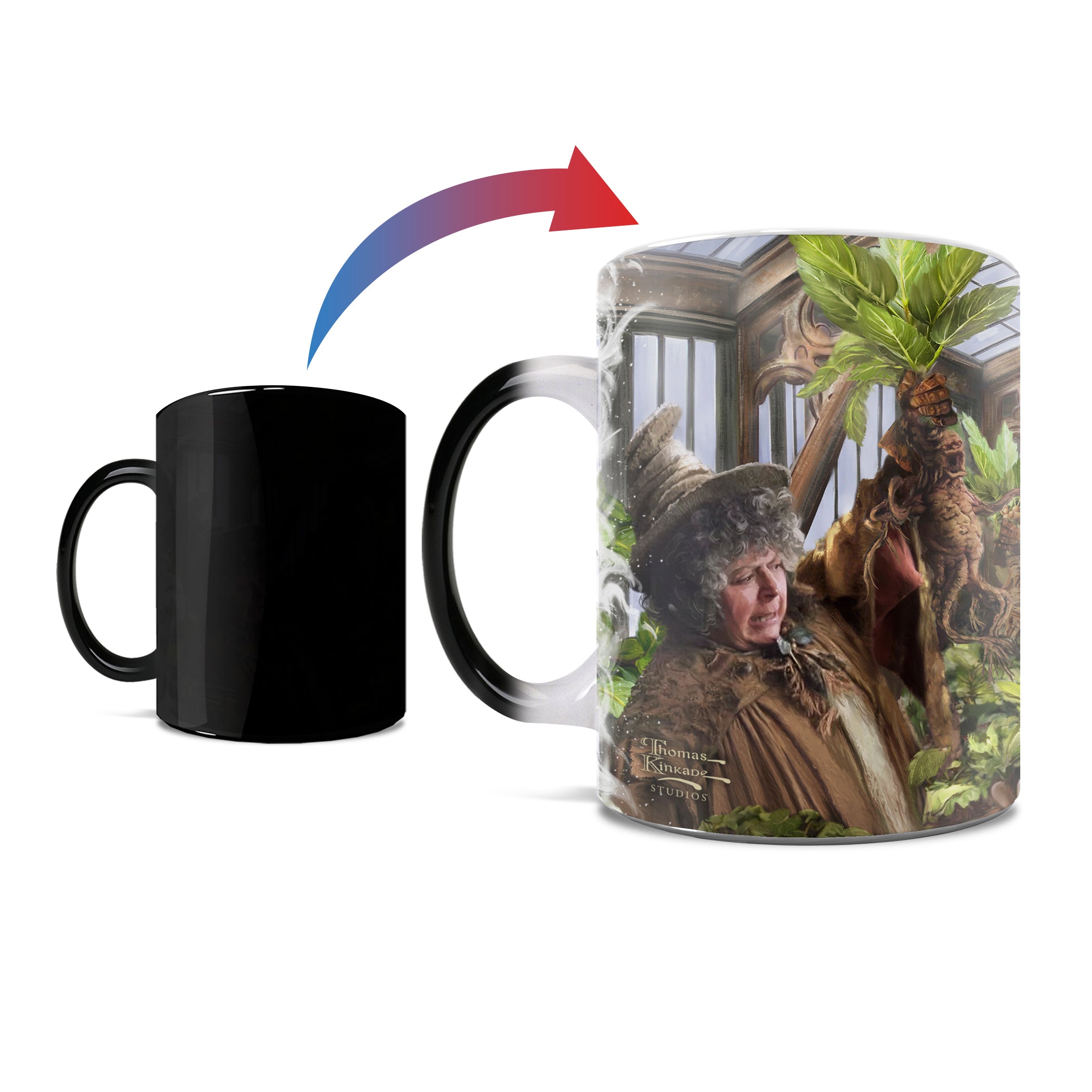 Harry Potter Thomas Kinkade Studios (Herbology Class) Morphing Mugs® Heat-Sensitive Mug MMUG1733
