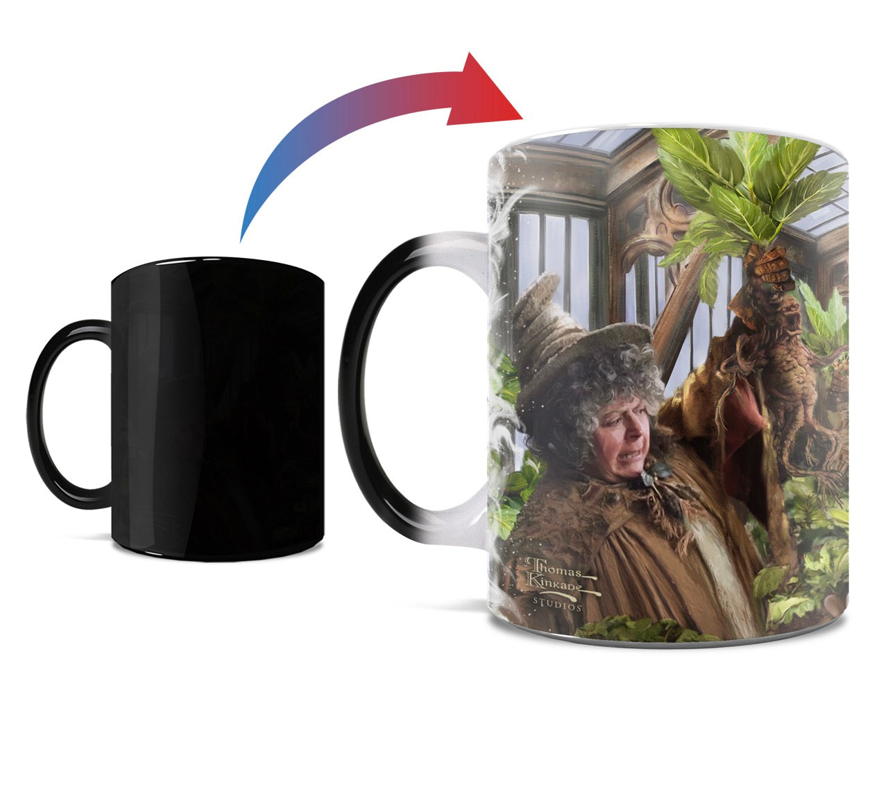 Harry Potter Thomas Kinkade Studios (Herbology Class) Morphing Mugs® Heat-Sensitive Mug MMUG1733