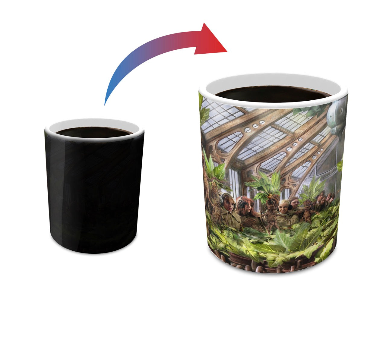 Harry Potter Thomas Kinkade Studios (Herbology Class) Morphing Mugs® Heat-Sensitive Mug MMUG1733