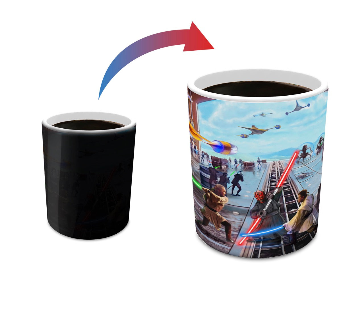 Star Wars (Liberation of Naboo) Morphing Mugs®  Heat-Sensitive Mug MMUG1734