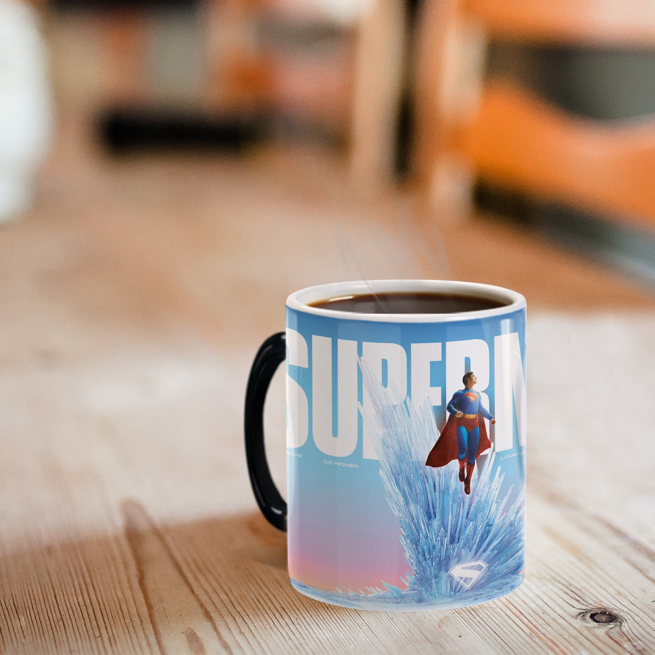 Superman (2025) (Fortress of Solitude Sunrise) Morphing Mugs® Heat-Sensitive Mug MMUG1735