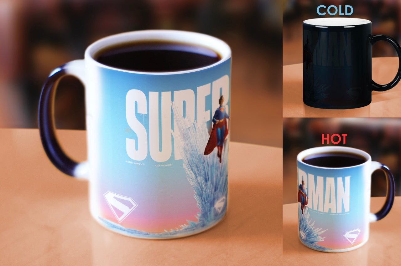Superman (2025) (Fortress of Solitude Sunrise) Morphing Mugs® Heat-Sensitive Mug MMUG1735