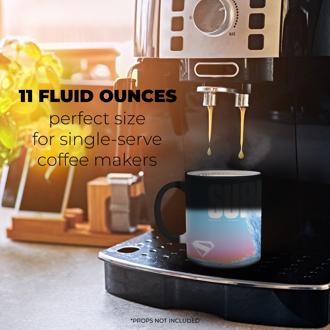 Superman (2025) (Fortress of Solitude Sunrise) Morphing Mugs® Heat-Sensitive Mug MMUG1735